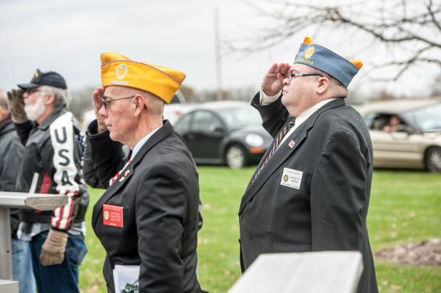 Veterans' service honored at Stoney Run memorial